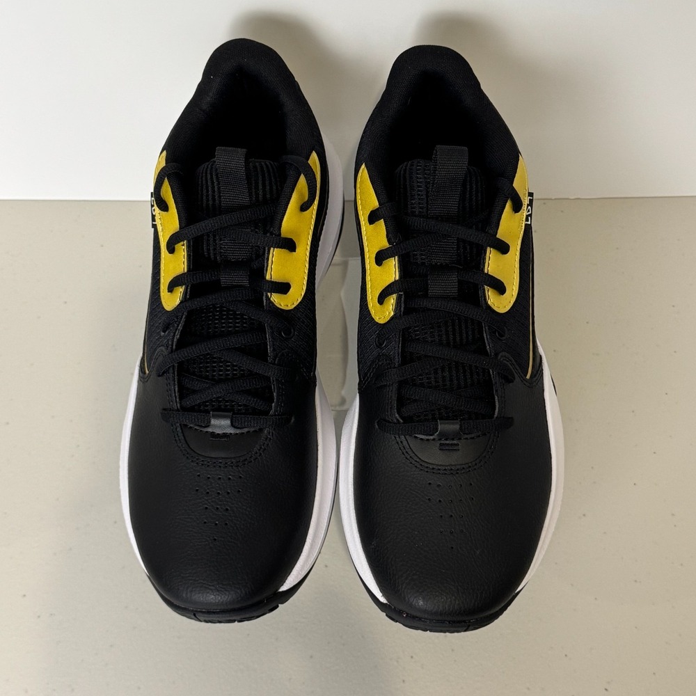 Under Armour Men 11 Basketball Shoes UA Lockdown 7 Black Gold 3028512-001 W 12.5 - Picture 6 of 16
